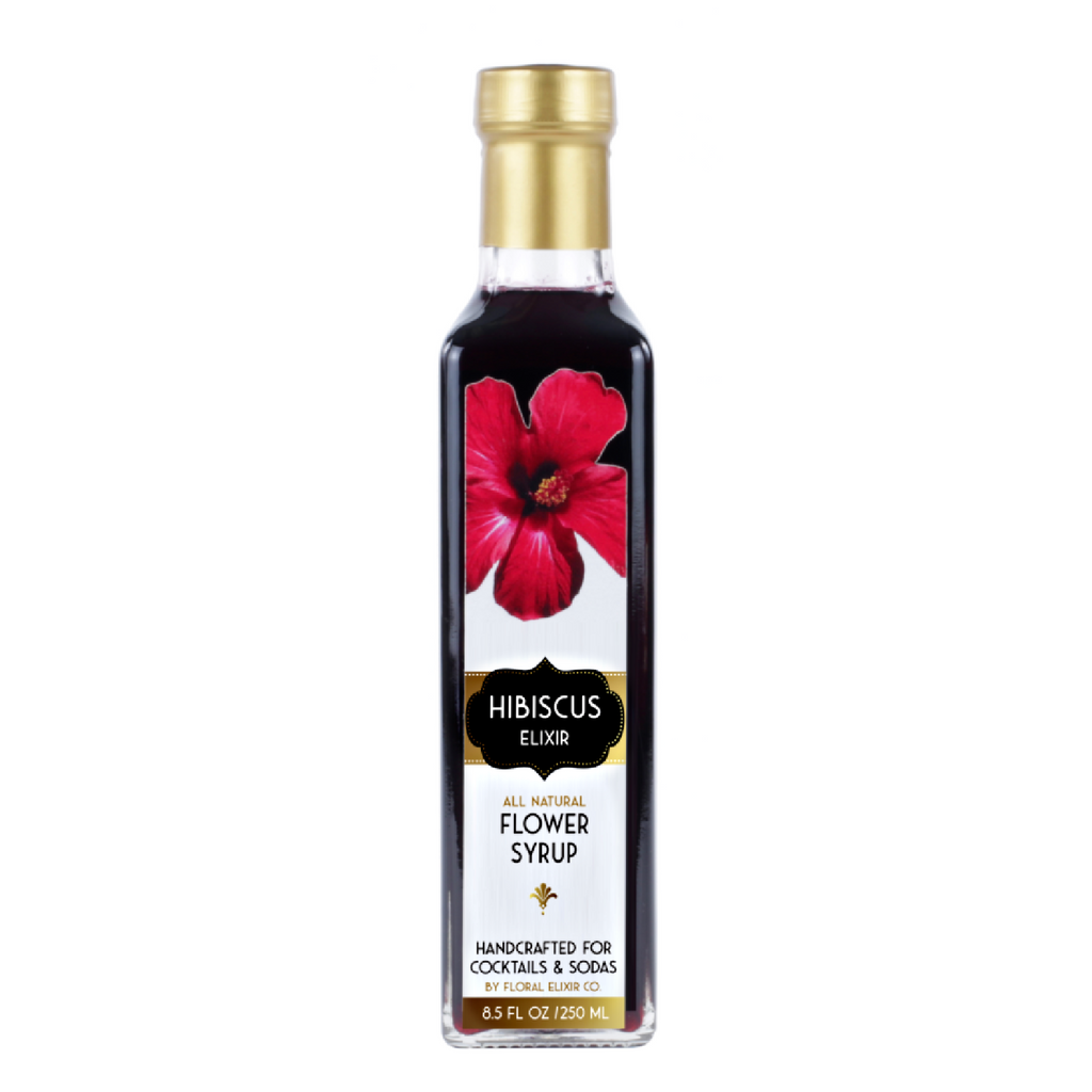 HIBISCUS ELIXIR: Premium Flower Syrup