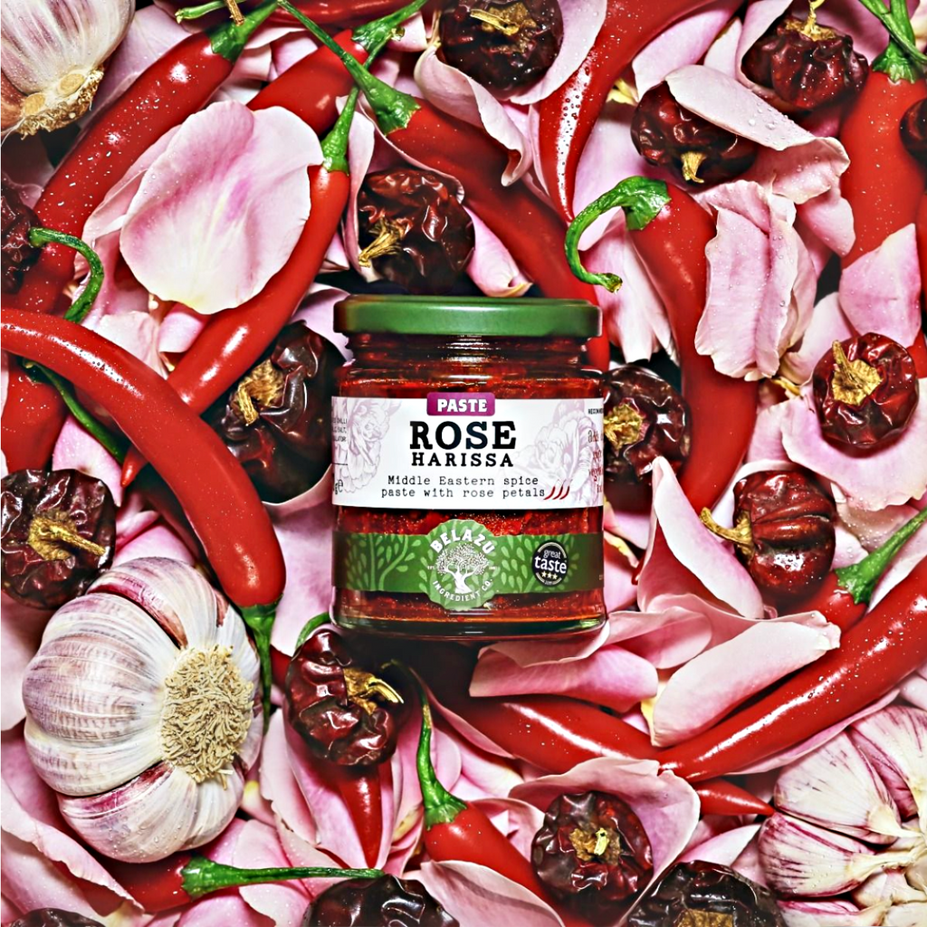 Organic Harissa With Rose Spice Blend 40g Steenbergs