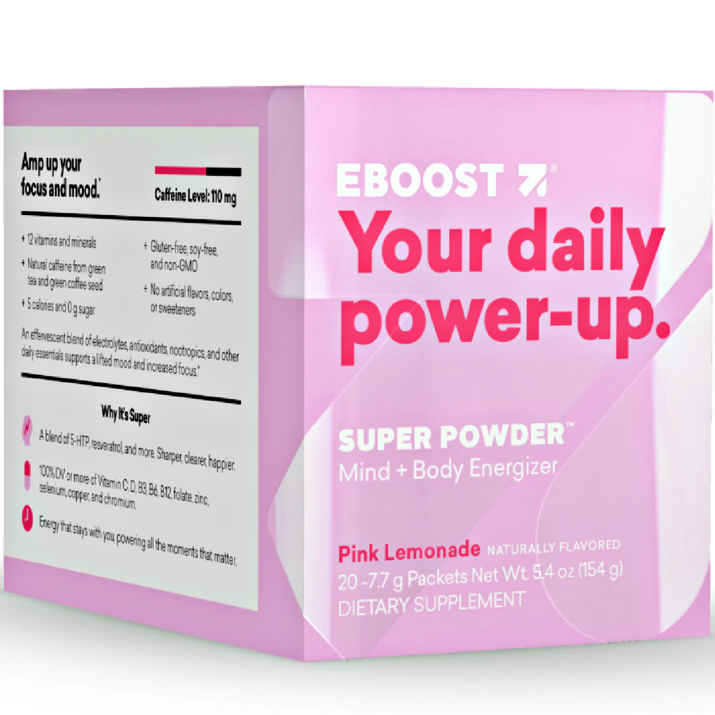 PINK LEMONADE SUPER POWDER: Mind + Body Energizer