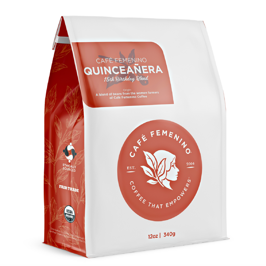 QUINCEANERA: Organic, Fair Trade Whole Bean Coffee