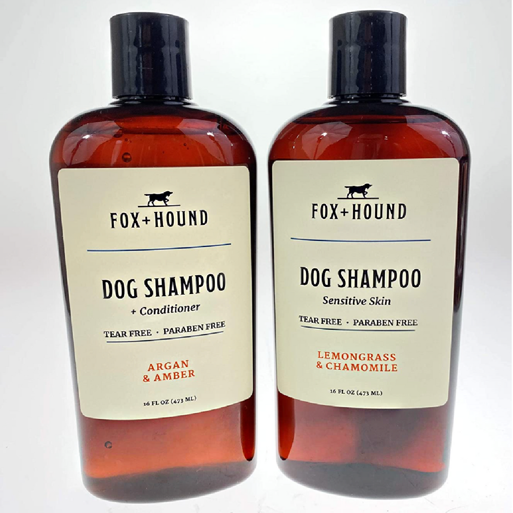 ARGAN & AMBER: Dog Shampoo + Conditioner