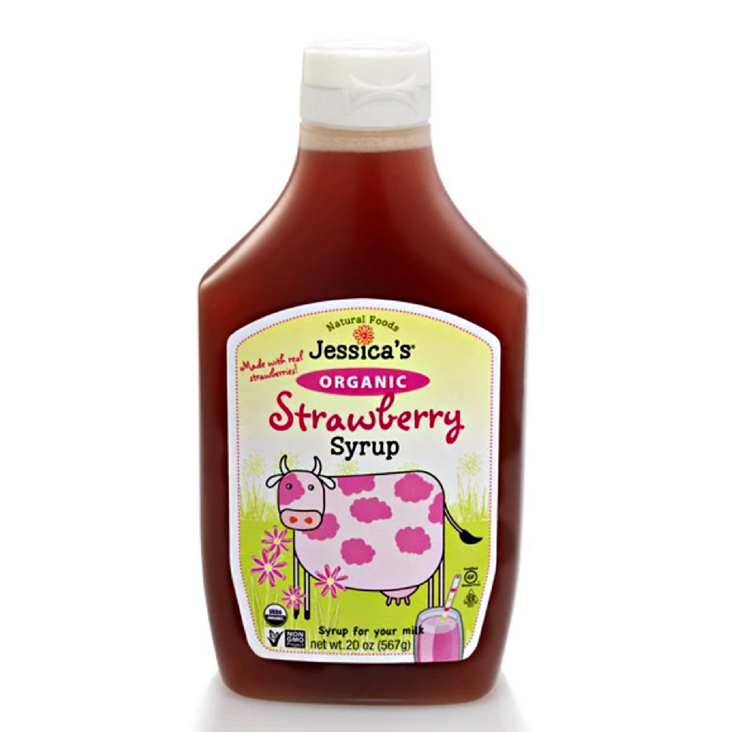 ORGANIC STRAWBERRY SYRUP: All Natural