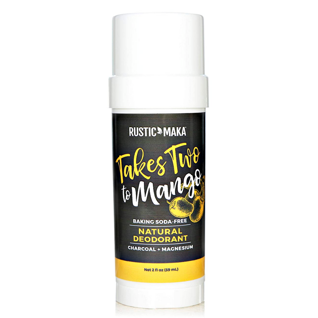 TAKES TWO TO MANGO: Natural Deodorant (Charcoal + Magnesium)