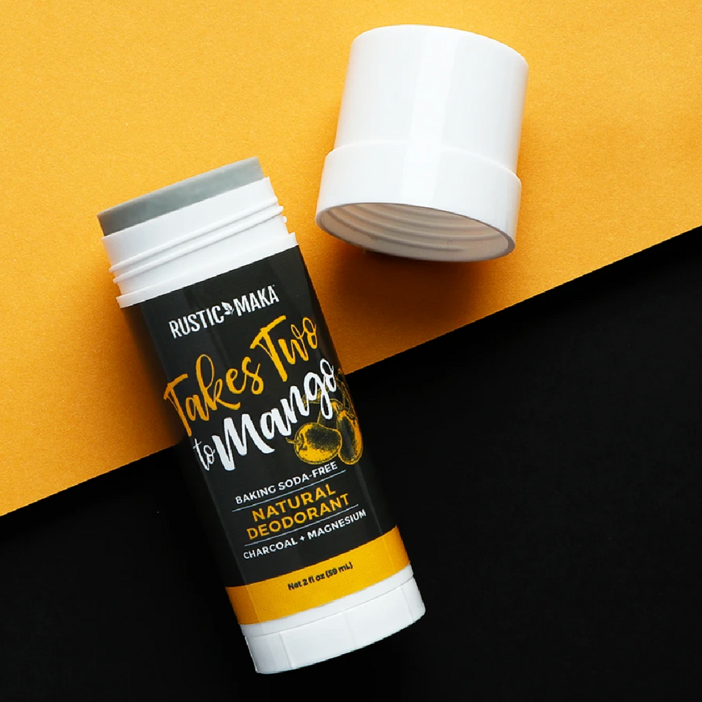 TAKES TWO TO MANGO: Natural Deodorant (Charcoal + Magnesium)