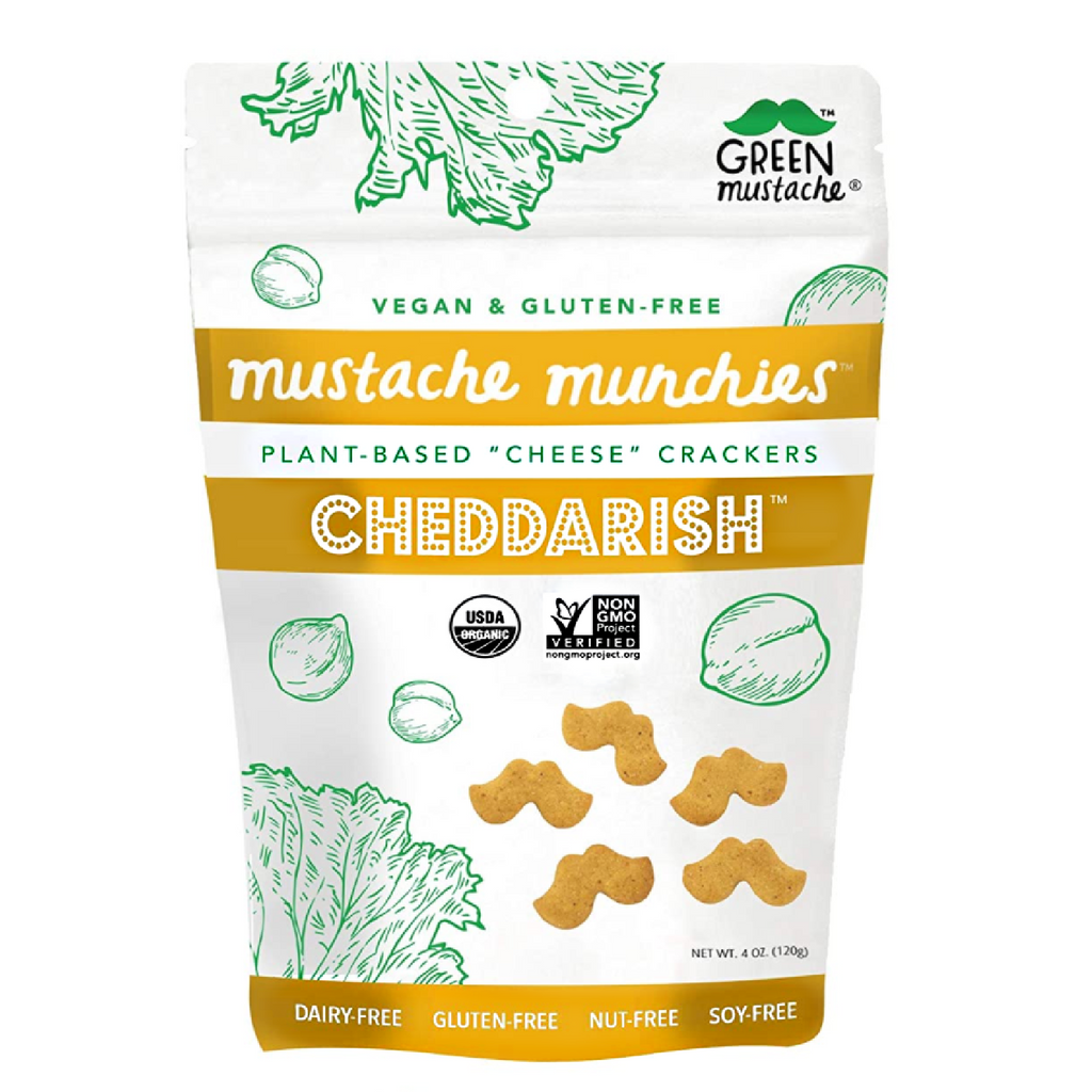 CHEDDARISH: Plant-Based "Cheese" Crackers