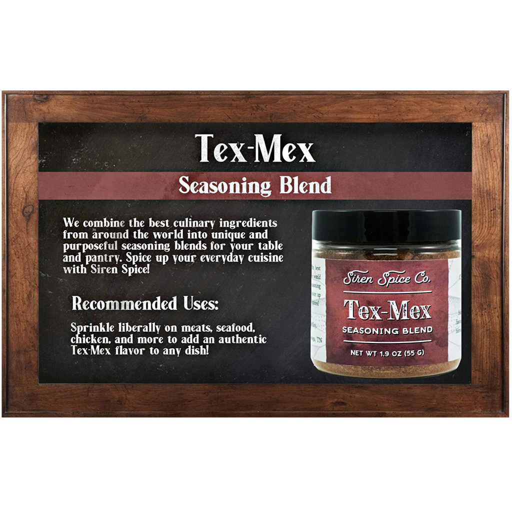 TEX-MEX: Salt Free Seasoning Blend