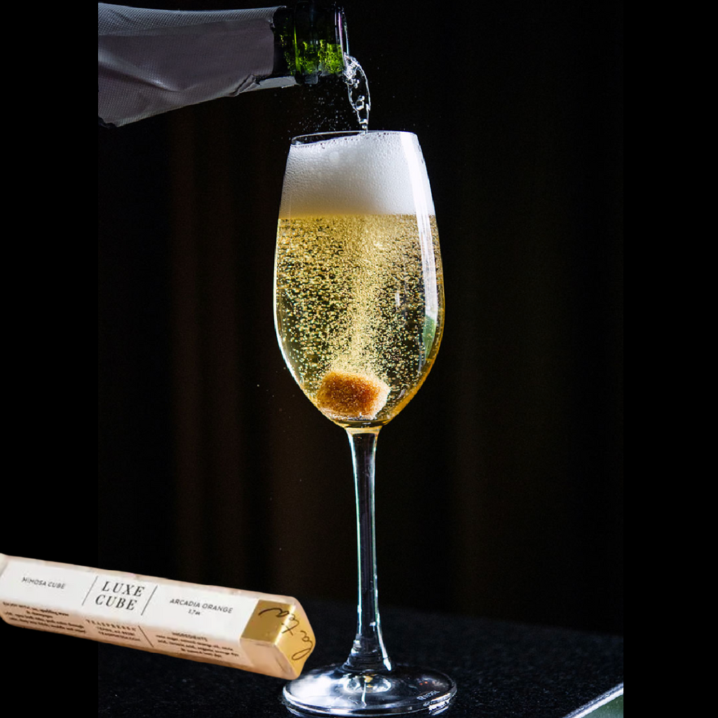 ARCADIA ORANGE | LUXE: Champagne Cube Sugar Stick