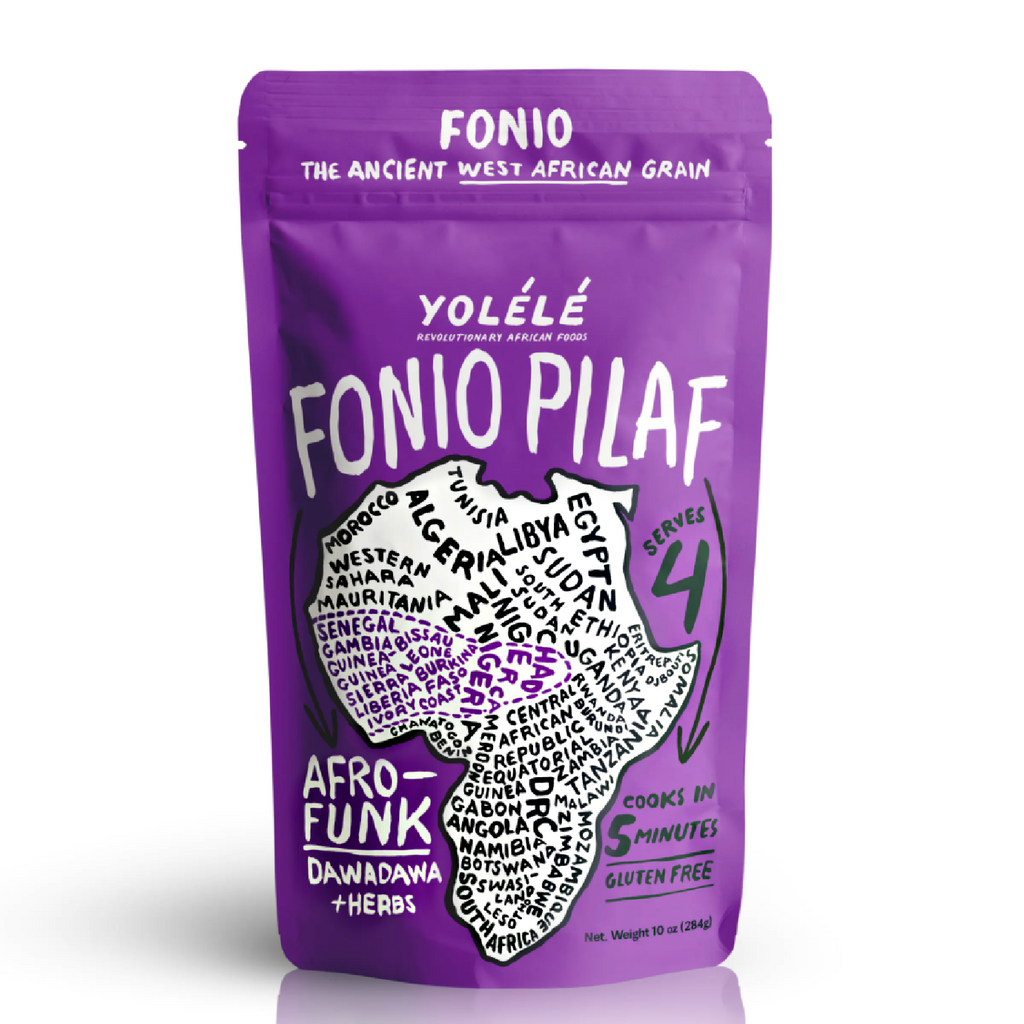 AFRO-FUNK FONIO PILAF: Ancient West African Grain